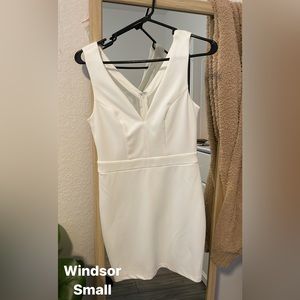 Windsor white cocktail dress